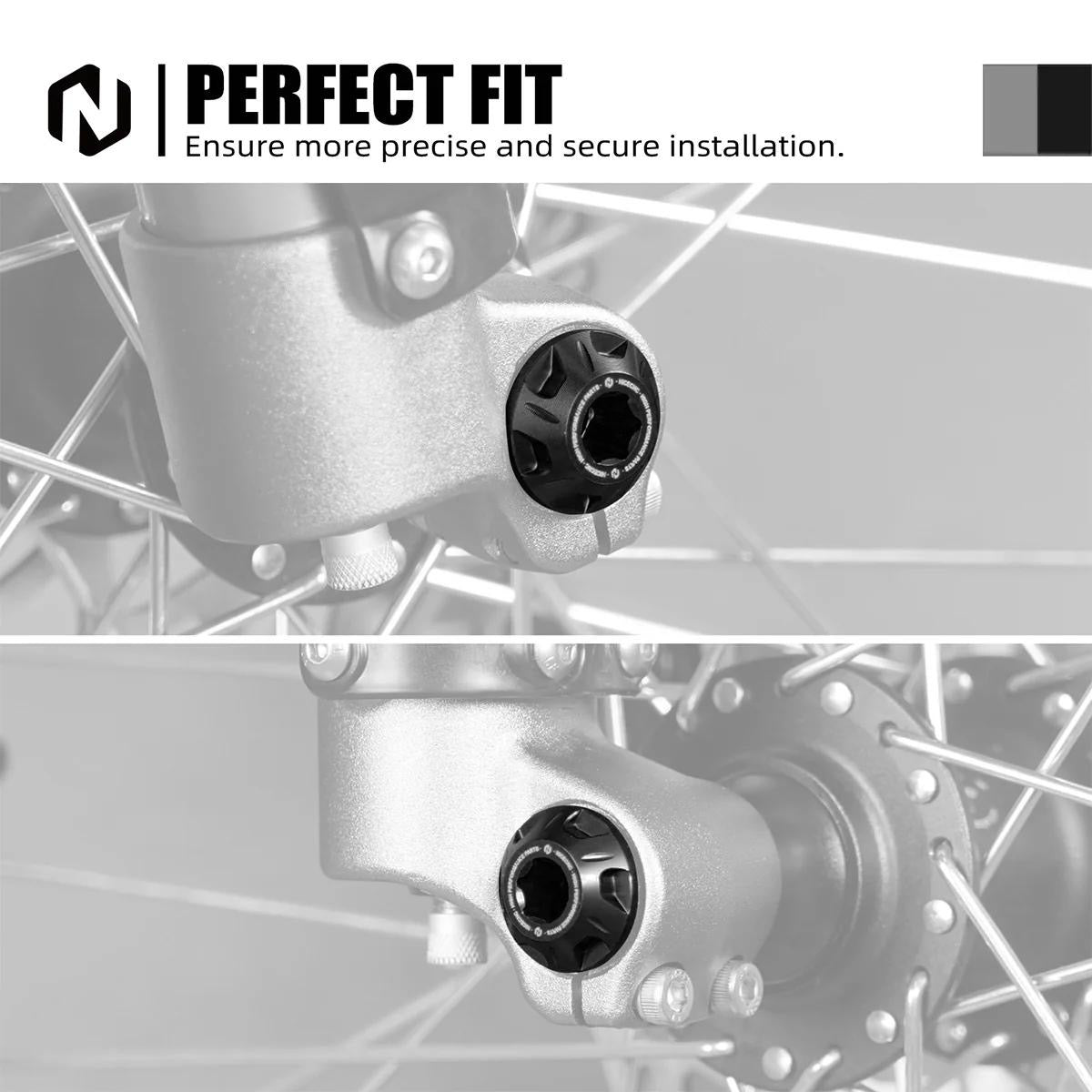 Achsmutterabdeckung vorderradabdeckungsschraube